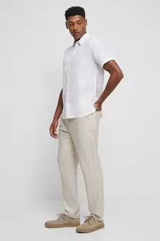 Льняная рубашка Medicine, белый