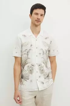 Льняная рубашка Medicine, белый