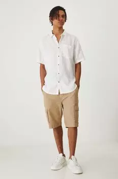 Льняная рубашка Medicine, белый