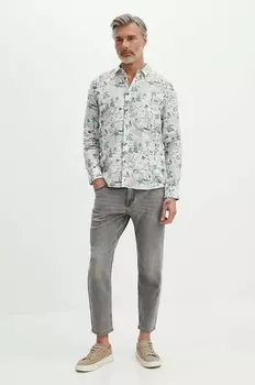 Льняная рубашка Medicine, белый