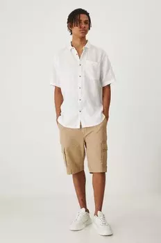 Льняная рубашка Medicine, белый