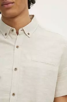 Льняная рубашка Medicine, бежевый