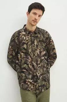 Льняная рубашка Medicine, черный