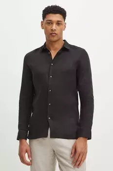 Льняная рубашка Medicine, черный