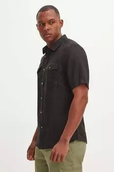 Льняная рубашка Medicine, черный