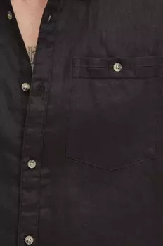 Льняная рубашка Medicine, черный