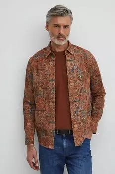 Льняная рубашка Medicine, фиолетовый