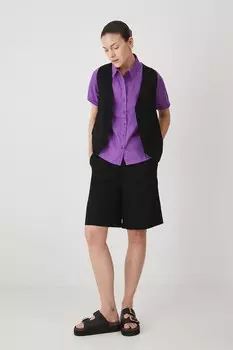 Льняная рубашка Medicine, фиолетовый