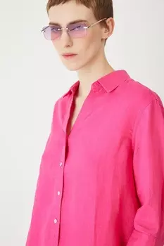 Льняная рубашка Medicine, фиолетовый