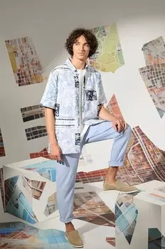 Льняная рубашка Medicine, мультиколор