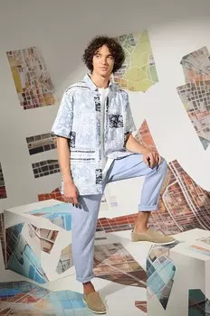 Льняная рубашка Medicine, мультиколор