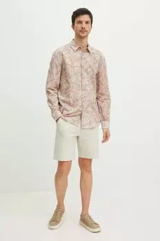 Льняная рубашка Medicine, розовый