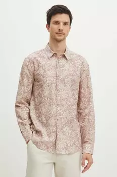 Льняная рубашка Medicine, розовый