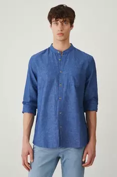 Льняная рубашка Medicine, синий