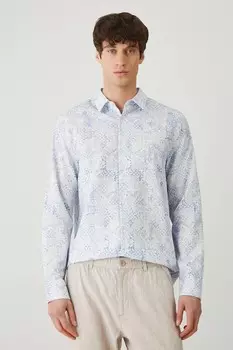 Льняная рубашка Medicine, синий