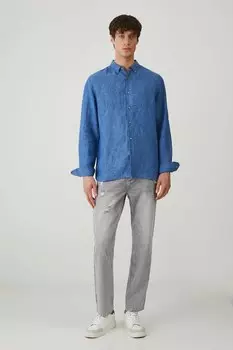 Льняная рубашка Medicine, синий