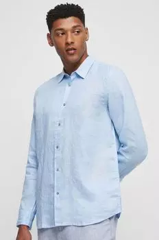 Льняная рубашка Medicine, синий