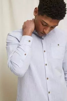 Льняная рубашка Medicine, синий