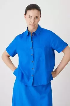 Льняная рубашка Medicine, синий