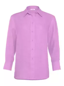 Льняная рубашка Mignonette ERES, фиолетовый