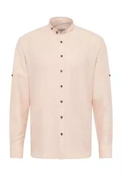 Льняная рубашка MODERN FIT ETERNA, бежевый
