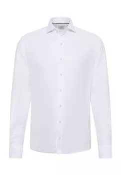 Льняная рубашка MODERN FIT ETERNA, цвет Wei Standardrmellnge