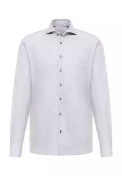 Льняная рубашка MODERN FIT ETERNA, серый