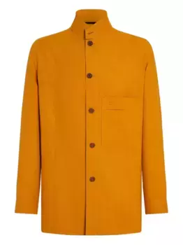 Льняная рубашка Oasi Lino Zegna, оранжевый