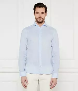 Льняная рубашка pai-w Slim fit Joop!, синий