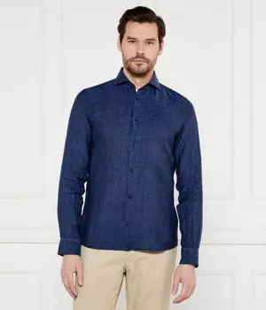 Льняная рубашка pai-w Slim fit Joop!, синий