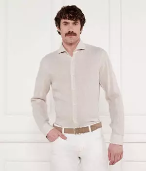 Льняная рубашка pai-w Slim fit Joop!, желтый