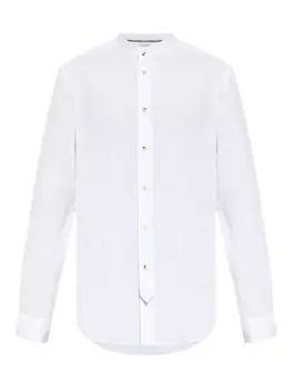 Льняная рубашка Paul Smith, белый