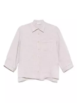 Льняная рубашка Peserico, нейтральный