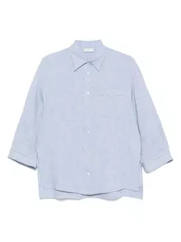 Льняная рубашка Peserico, синий