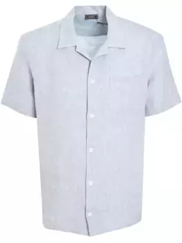 Льняная рубашка Peserico, синий