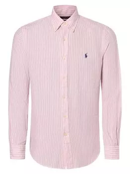 Льняная рубашка по индивидуальному заказу Polo Ralph Lauren, розовый