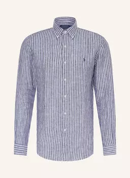 Льняная рубашка по индивидуальному заказу Polo Ralph Lauren, мультиколор
