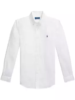 Льняная рубашка POLO RALPH LAUREN, белый