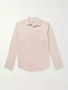 Льняная рубашка PORTUGUESE FLANNEL, бежевый