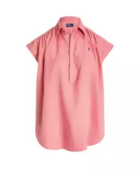 Льняная рубашка Ralph Lauren, розовый