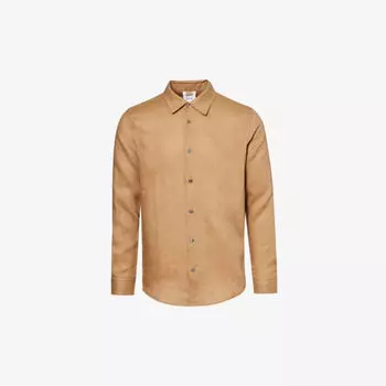 Льняная рубашка с длинными рукавами Che, цвет tan - 39