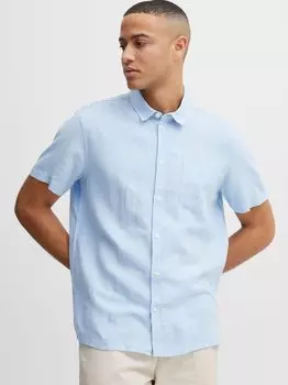 Льняная рубашка сдаллан Solid, синий