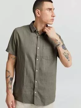 Льняная рубашка сдаллан Solid, зеленый