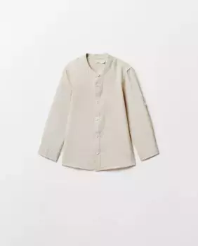 Льняная рубашка Sfera, бежевый