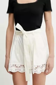 Льняная рубашка Sisley, черный