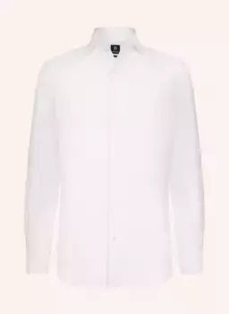 Льняная рубашка стандартного кроя Boggi Milano, белый