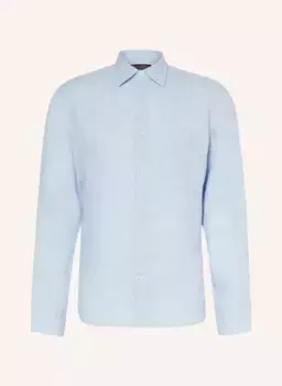 Льняная рубашка стандартного кроя Marc O'Polo, синий