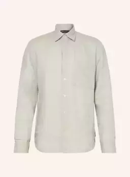 Льняная рубашка стандартного кроя Marc O'Polo, зеленый