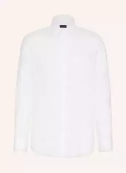 Льняная рубашка стандартного кроя Paul & Shark, белый