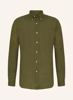 Льняная рубашка, стандартный крой Polo Ralph Lauren, зеленый